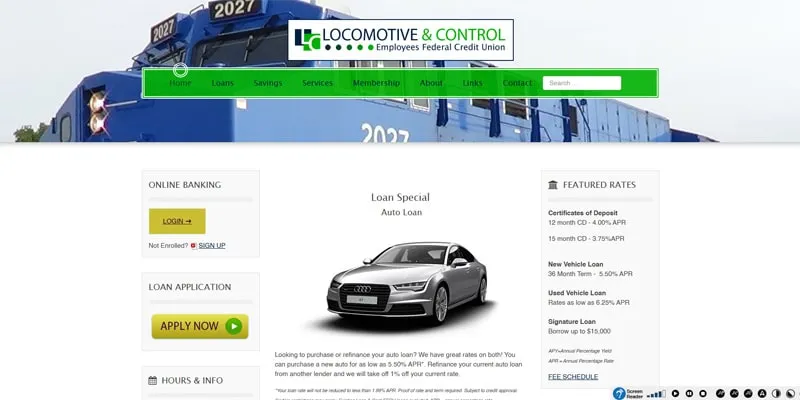 Locomotive & Control Employees FCU