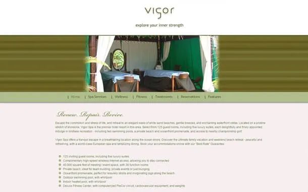 Vigor Joomla Template